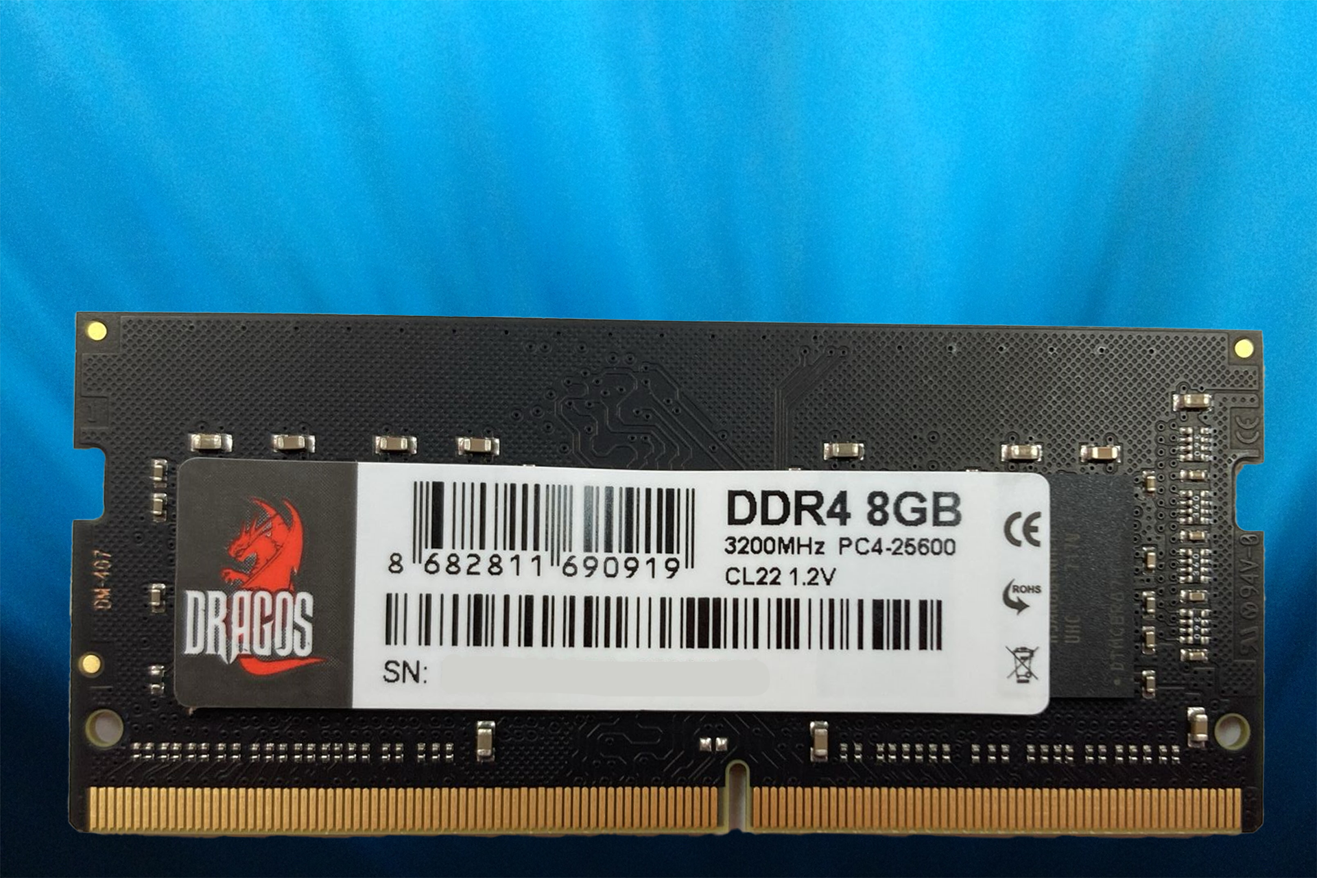 DRAGOS EDGEHORİZON M 8GB DDR4 3200MHZ NB RAM